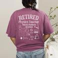 Not My Problems Anymore Retired Physics Teacher Women's Comfort Colors T-Shirt Back Print Berry Not My Problems Anymore Retired Physics Teacher Women's Comfort Colors T-Shirt Back Print Berry