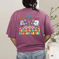Nothing Beats 2nd Second Grade Back To School Teacher Kids Women's Comfort Colors T-Shirt Back Print Berry