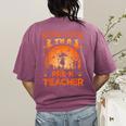 Nothing Scare Me I'm a Pre-k Teacher Matching Halloween For Men Women Women's Comfort Colors T-Shirt Back Print Berry Nothing Scare Me I'm a Pre-k Teacher Matching Halloween For Men Women Women's Comfort Colors T-Shirt Back Print Berry