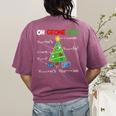 Oh Geometree Christmas Tree Geometry Math Teacher Women's Comfort Colors T-Shirt Back Print Berry Oh Geometree Christmas Tree Geometry Math Teacher Women's Comfort Colors T-Shirt Back Print Berry