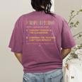 Paraprofessional Teacher Para Sped Ed Parapro Women's Comfort Colors T-Shirt Back Print Berry Paraprofessional Teacher Para Sped Ed Parapro Women's Comfort Colors T-Shirt Back Print Berry