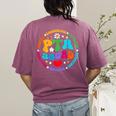 Parents Teacher Association Team Supporter PTA Squad For Men Women Girls Kids Women's Comfort Colors T-Shirt Back Print Berry
