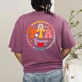 Parents Teacher Association Team Supporter PTA Treasurer For Men Women Girls Kids Women's Comfort Colors T-Shirt Back Print Berry