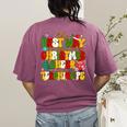 PE Teacher Christmas Holiday Women's Comfort Colors T-Shirt Back Print Berry PE Teacher Christmas Holiday Women's Comfort Colors T-Shirt Back Print Berry