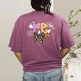 PE Teacher Coach Coquette Ghost Halloween Physical Education Women's Comfort Colors T-Shirt Back Print Berry PE Teacher Coach Coquette Ghost Halloween Physical Education Women's Comfort Colors T-Shirt Back Print Berry