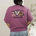 Peace Love Coffee Science Teacher Women's Comfort Colors T-Shirt Back Print Berry Peace Love Coffee Science Teacher Women's Comfort Colors T-Shirt Back Print Berry