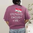PEMDAS Math Teacher Halloween Costume Women's Comfort Colors T-Shirt Back Print Berry PEMDAS Math Teacher Halloween Costume Women's Comfort Colors T-Shirt Back Print Berry