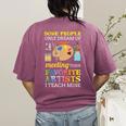 Some People Only Dream Of Meeting Art Teacher Teachers Women's Comfort Colors T-Shirt Back Print Berry Some People Only Dream Of Meeting Art Teacher Teachers Women's Comfort Colors T-Shirt Back Print Berry