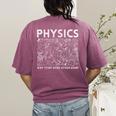 Physicist Science Teacher Physics Women's Comfort Colors T-Shirt Back Print Berry Physicist Science Teacher Physics Women's Comfort Colors T-Shirt Back Print Berry