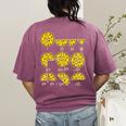 Pizza Salami Cheese Quick Math Fractions Math Teachers For Men Women Girls Kids Women's Comfort Colors T-Shirt Back Print Berry