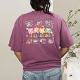Play Is Learning Teacher Student First Day Back To School Women's Comfort Colors T-Shirt Back Print Berry Play Is Learning Teacher Student First Day Back To School Women's Comfort Colors T-Shirt Back Print Berry