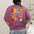 Pre-k Where The Adventure Begins First Day Of Prek Teacher Women's Comfort Colors T-Shirt Back Print Berry Pre-k Where The Adventure Begins First Day Of Prek Teacher Women's Comfort Colors T-Shirt Back Print Berry
