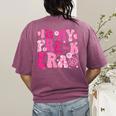In My Pre-K Era Teachers Women Back To School Kids Girls Women's Comfort Colors T-Shirt Back Print Berry In My Pre-K Era Teachers Women Back To School Kids Girls Women's Comfort Colors T-Shirt Back Print Berry