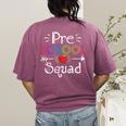 Preschool Squad Preschool Teacher Student Women's Comfort Colors T-Shirt Back Print Berry Preschool Squad Preschool Teacher Student Women's Comfort Colors T-Shirt Back Print Berry