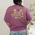 Progress Over Perfection Frog Back To School Teacher Women's Comfort Colors T-Shirt Back Print Berry Progress Over Perfection Frog Back To School Teacher Women's Comfort Colors T-Shirt Back Print Berry