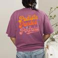 Pudiste Puedes Podras Maestra Spanish Teacher Women's Comfort Colors T-Shirt Back Print Berry Pudiste Puedes Podras Maestra Spanish Teacher Women's Comfort Colors T-Shirt Back Print Berry