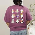 Read More Books Spooky Teacher Halloween Ghost Reading Book Women's Comfort Colors T-Shirt Back Print Berry Read More Books Spooky Teacher Halloween Ghost Reading Book Women's Comfort Colors T-Shirt Back Print Berry