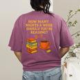 Reading 67 Meme English Teacher 6 7 Book Lover Humor Women's Comfort Colors T-Shirt Back Print Berry Reading 67 Meme English Teacher 6 7 Book Lover Humor Women's Comfort Colors T-Shirt Back Print Berry