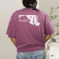 Red For Ed Maryland Teacher Public Education Women's Comfort Colors T-Shirt Back Print Berry Red For Ed Maryland Teacher Public Education Women's Comfort Colors T-Shirt Back Print Berry