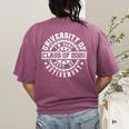 Retired 2025 For Teacher Retirement University Of I'm Done Women's Comfort Colors T-Shirt Back Print Berry Retired 2025 For Teacher Retirement University Of I'm Done Women's Comfort Colors T-Shirt Back Print Berry