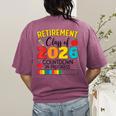 Retirement Class Of 2026 Countdown In Progress Teacher Women's Comfort Colors T-Shirt Back Print Berry Retirement Class Of 2026 Countdown In Progress Teacher Women's Comfort Colors T-Shirt Back Print Berry