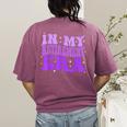 In My Retirement Era Groovy Retired Teacher 2025 Women Women's Comfort Colors T-Shirt Back Print Berry In My Retirement Era Groovy Retired Teacher 2025 Women Women's Comfort Colors T-Shirt Back Print Berry