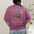 Retro BIOLOGY TEACHERS LOVE BRAINS This Is My Scary STEM Women's Comfort Colors T-Shirt Back Print Berry Retro BIOLOGY TEACHERS LOVE BRAINS This Is My Scary STEM Women's Comfort Colors T-Shirt Back Print Berry