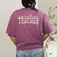 Retro Floral Agriculture Teacher Farmer AG Teacher Team Crew Women's Comfort Colors T-Shirt Back Print Berry Retro Floral Agriculture Teacher Farmer AG Teacher Team Crew Women's Comfort Colors T-Shirt Back Print Berry
