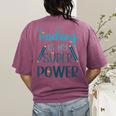 Retro Groovy Teaching Is My Super Power Teacher's Present Men Women Women's Comfort Colors T-Shirt Back Print Berry Retro Groovy Teaching Is My Super Power Teacher's Present Men Women Women's Comfort Colors T-Shirt Back Print Berry