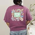 Retro Hooray It's Art Day Art Teacher Back To School Women Women's Comfort Colors T-Shirt Back Print Berry Retro Hooray It's Art Day Art Teacher Back To School Women Women's Comfort Colors T-Shirt Back Print Berry