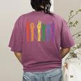 Retro Be Kind ASL Deaf Teacher Sign Language Gay Pride Women's Comfort Colors T-Shirt Back Print Berry Retro Be Kind ASL Deaf Teacher Sign Language Gay Pride Women's Comfort Colors T-Shirt Back Print Berry