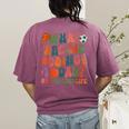 Retro PE Teacher What Are We Doing Today School Coach Women Women's Comfort Colors T-Shirt Back Print Berry