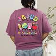 Retro Proud To Teach Multilingual Learners English Teacher Women's Comfort Colors T-Shirt Back Print Berry Retro Proud To Teach Multilingual Learners English Teacher Women's Comfort Colors T-Shirt Back Print Berry