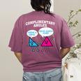 Right Acute Triangle Math Teacher Cool Geometry Women's Comfort Colors T-Shirt Back Print Berry Right Acute Triangle Math Teacher Cool Geometry Women's Comfort Colors T-Shirt Back Print Berry