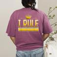 I Rule Math Ruler Mathematics Pun Math Teacher Men Women Girls Kids Women's Comfort Colors T-Shirt Back Print Berry I Rule Math Ruler Mathematics Pun Math Teacher Men Women Girls Kids Women's Comfort Colors T-Shirt Back Print Berry