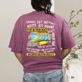 School Bus Driver Life Last Day Of School Teacher Kids Women's Comfort Colors T-Shirt Back Print Berry School Bus Driver Life Last Day Of School Teacher Kids Women's Comfort Colors T-Shirt Back Print Berry