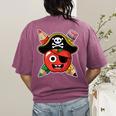 School International Talk Like A Pirate Day Pirate Teacher Women's Comfort Colors T-Shirt Back Print Berry School International Talk Like A Pirate Day Pirate Teacher Women's Comfort Colors T-Shirt Back Print Berry