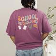 School Psychologist Teacher Psychology School Psychologist Women's Comfort Colors T-Shirt Back Print Berry School Psychologist Teacher Psychology School Psychologist Women's Comfort Colors T-Shirt Back Print Berry