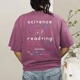 Science Of Reading Morphology Syllable Intervention Teacher Women's Comfort Colors T-Shirt Back Print Berry Science Of Reading Morphology Syllable Intervention Teacher Women's Comfort Colors T-Shirt Back Print Berry