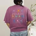 In My Science Teacher Era Science Teacher Women's Comfort Colors T-Shirt Back Print Berry