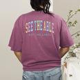 See The Able Not The Label Sped Ed Special Education Teacher Women's Comfort Colors T-Shirt Back Print Berry See The Able Not The Label Sped Ed Special Education Teacher Women's Comfort Colors T-Shirt Back Print Berry