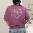 See You Later End Of School Alligator Teacher Appreciation Women's Comfort Colors T-Shirt Back Print Berry