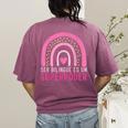 Ser Bilingue Es Un Superpoder Spanish Teacher Esl Teacher Women's Comfort Colors T-Shirt Back Print Berry