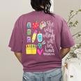 She Works Willingly With Her Hands Proverbs Daycare Teacher Men Women Women's Comfort Colors T-Shirt Back Print Berry She Works Willingly With Her Hands Proverbs Daycare Teacher Men Women Women's Comfort Colors T-Shirt Back Print Berry