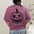 Six Seven Halloween Costume For Students Teachers Women's Comfort Colors T-Shirt Back Print Berry