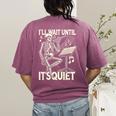 Skeleton Music Teacher I'Ll Wait Until It's Quiet Women's Comfort Colors T-Shirt Back Print Berry Skeleton Music Teacher I'Ll Wait Until It's Quiet Women's Comfort Colors T-Shirt Back Print Berry