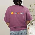 Solar System Teacher Video Games Sun Eating Planets Women's Comfort Colors T-Shirt Back Print Berry Solar System Teacher Video Games Sun Eating Planets Women's Comfort Colors T-Shirt Back Print Berry