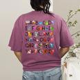 SPANISH ALPHABET MAESTRA SPANISH TEACHER Women's Comfort Colors T-Shirt Back Print Berry SPANISH ALPHABET MAESTRA SPANISH TEACHER Women's Comfort Colors T-Shirt Back Print Berry