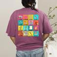 Spanish Teacher Back To School Maestra Dual Language Crew Women's Comfort Colors T-Shirt Back Print Berry Spanish Teacher Back To School Maestra Dual Language Crew Women's Comfort Colors T-Shirt Back Print Berry