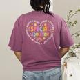 Special Education Squad Dream Team SPED Teacher Appreciation Women's Comfort Colors T-Shirt Back Print Berry Special Education Squad Dream Team SPED Teacher Appreciation Women's Comfort Colors T-Shirt Back Print Berry